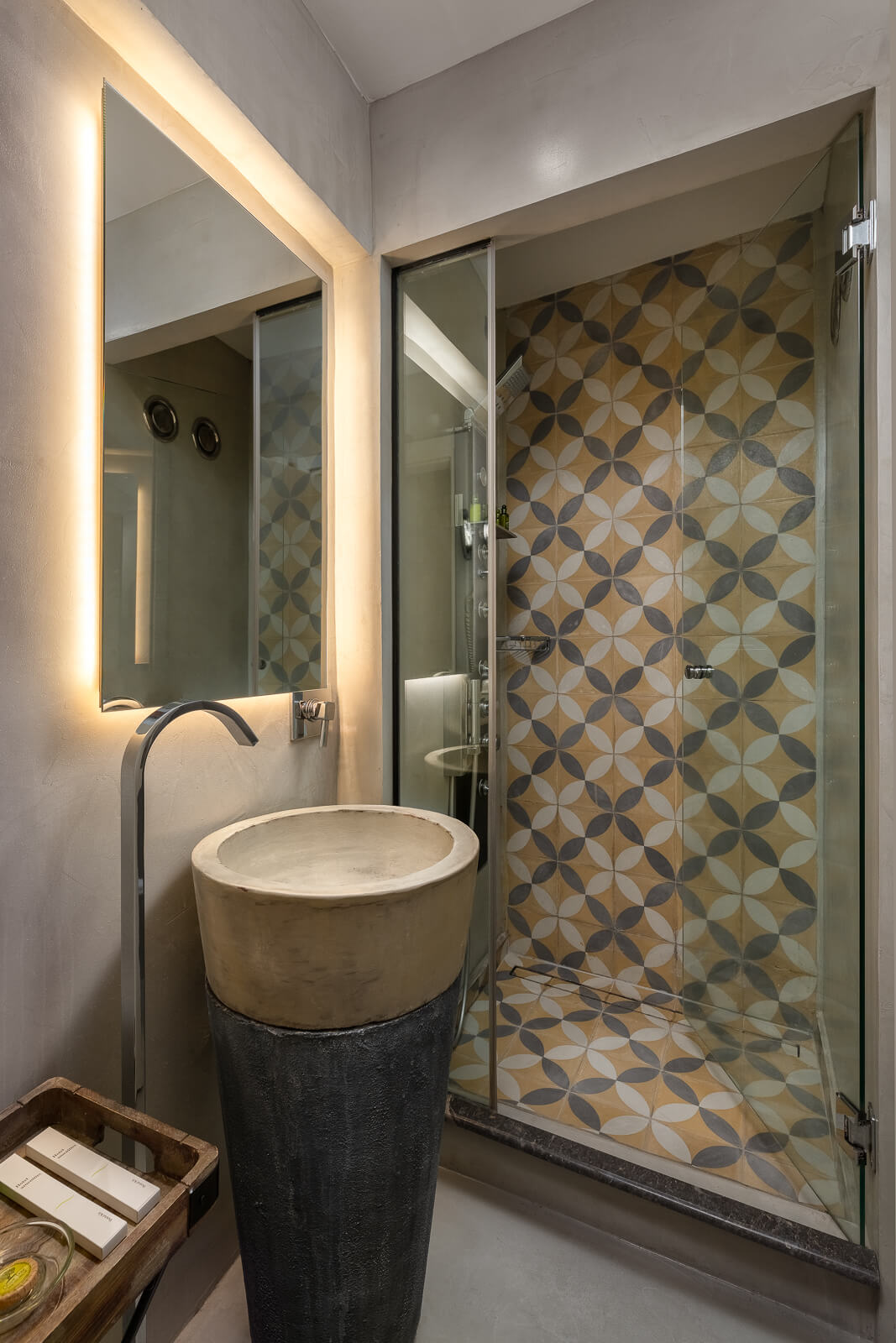 Aspalathos Hotel Bathroom - Elakati Best Hotel in Rhodes Greece